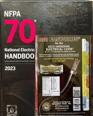 NFPA 70 National Electrical Code Handbook 2023 Edition Hardcover + bbi