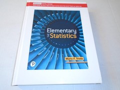 Elementary Statistics by Mario F. Triola (2021, Hardcover)