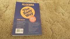 Barron’s Easy Way Ser.: Algebra the Easy Way by Douglas D. Downing (1996,…