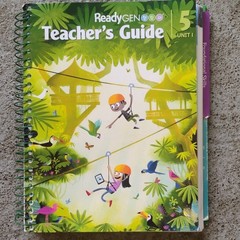 Pearson ReadyGEN Teacher’s Guide Grade 5 Units 1-4 Spiral Bound Set