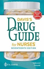 Davis’s Drug Guide for Nurses – Paperback – GOOD