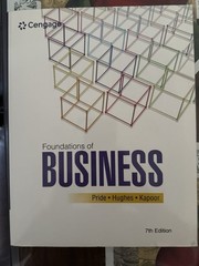 Cengage Foundations of Business 7th Edition Textbook