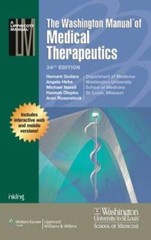 The Washington Manual of Medical Therapeutics, Print Online – VERY GOOD