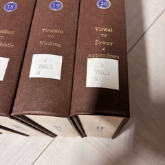 New Grove Dictionary Of Music And Musicians Stanley Sadie 20 Vol HB 1980 ExLib