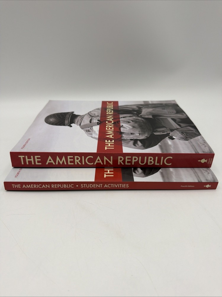 BJU Press American Republic Set Student Text and Student Activities 4th Edition