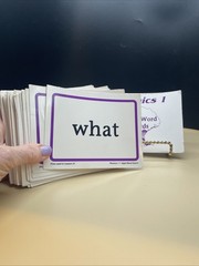 SAXON PHONICS & SPELLING SIGHT WORD DECK / 84 SIGHT WORD CARDS / GRADE 1