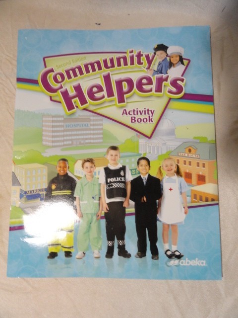 ABEKA 1ST GRADE COMMUNITY HELPERS ACTIVITY BOOK SECOND EDITION