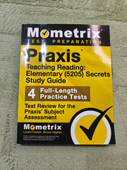 Praxis Teaching Reading Elementary Paperback, by Bowling Matthew Very Good