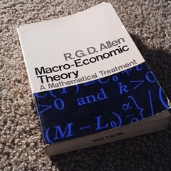 Macro-Economic Theory by R.G.D. Allen, St. Martin’s Press 1967 Paperback