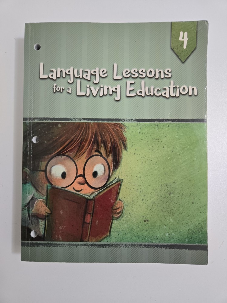 Masterbooks Language Lessons for Living Education Level 4 Homeschool *1/2 USED