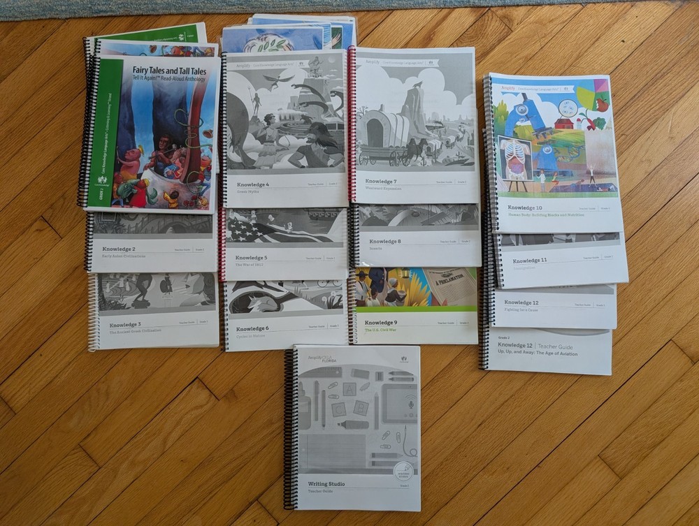 CKLA Amplify GRADE 2 Language Arts CURRICULUM Core Knowledge Teacher Guide LOT