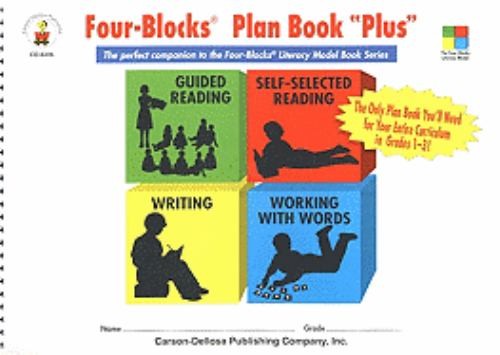 Four-Blocks Plan Book Plus Grades 1-3 Spiral