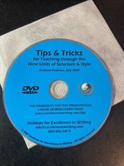 IEW Andrew Pudewa teaching through the nine units of structure style tips/tricks