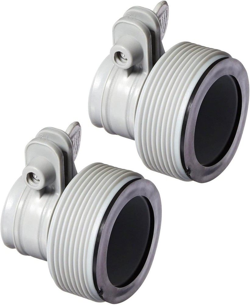 Intex Hose Conversion Adapter B Kit 25009 for Pool Pumps 1.25 to 1.5 Inch Pair