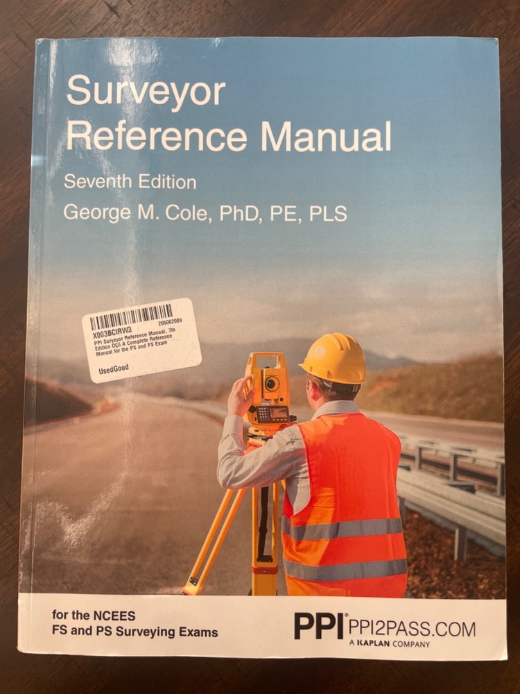 PPI Surveyor Reference Manual, 7th Edition – a Complete Reference Manual for the