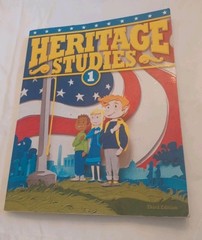 BJU Press Heritage Studies 1 Student Text 3rd Edition 280131 Grade 1 Bob Jones