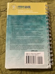 ACSM’s Guidelines for Exercise Testing and Prescription 8th Edition