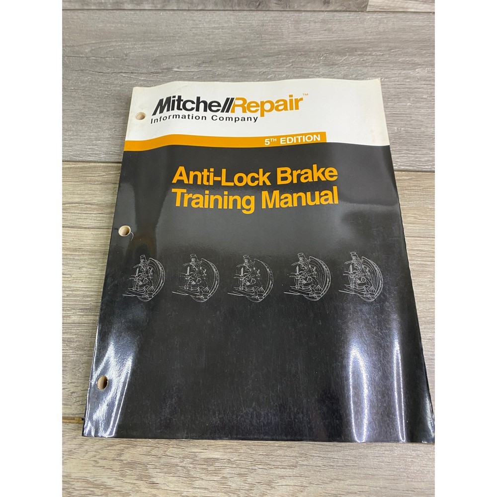 Mitchell Repair Anti-Lock Brake Training Manual 5th Edition ABS ABTM 1999