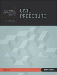 Civil Procedure: Model Problems and Outstanding Answers (Paperback or Softback)