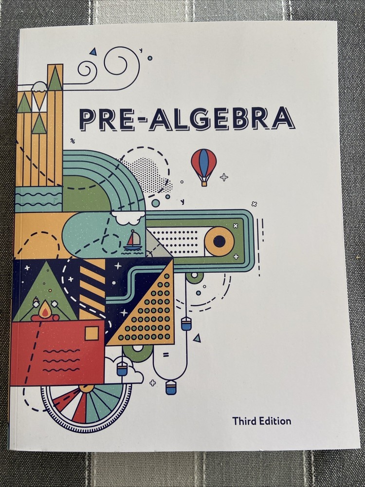 NEW BJU Press 8th grade PRE-ALGEBRA STUDENT EDITION TEXT 3rd ed Math 8 Bob Jones