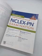Saunders Comprehensive Review for NCLEX-PN 8th Edition 984 pages