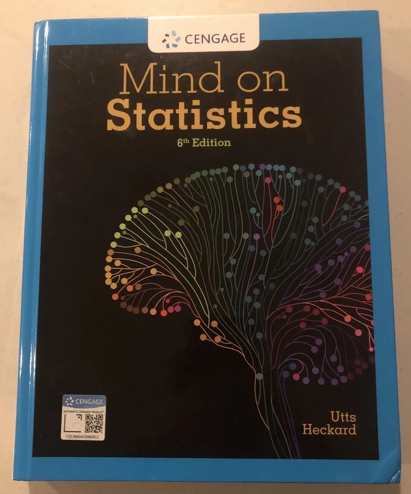 Mind on Statistics – Hardcover, by Utts Jessica M.; Heckard Robert