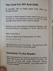 Cure for HIV and Aids : With over 75 Case Histories by Hulda Regehr Clark (1993,