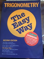 Barron’s Trigonometry the Easy Way