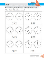 New Master Books PRACTICE MAKES PERFECT Level 3 Math Lessons Living Education