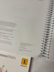Amplify Desmos Math Grade 1 Set: Teachers 1 Student 1 2 & More (4 Books)