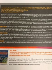 Textbook – Discovering Statistics Using R Andy Field Jeremy Miles Softcover