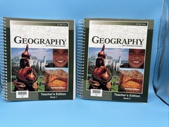 Bob Jones Cultural Geography Student & Teacher 9th Grade History (2nd Edition)