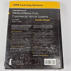 CDX Learning Systems Fundamentals of Medium/Heavy Duty Vehicle Systems 2nd Ed HC