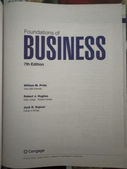 Cengage Foundations of Business 7th Edition Textbook