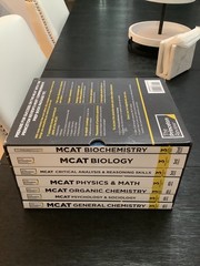 MCAT Subject Review Complete Set 4th Edition 7 Books Every Exam Princeton Box