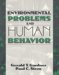 Environmental Problems and Human Behavior Paul C., Gardner, Geral