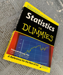 Statistics for Dummies by Deborah J. Rumsey (2003, Trade Paperback)