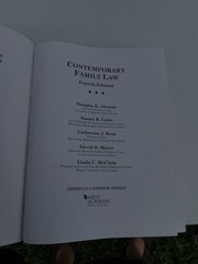West Academic Contemporary Family Law 4th Ed Hardcover Abrams Cahn Ross