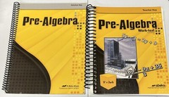 Abeka Pre-Algebra TEACHER Key to Work-text AND Solution Key