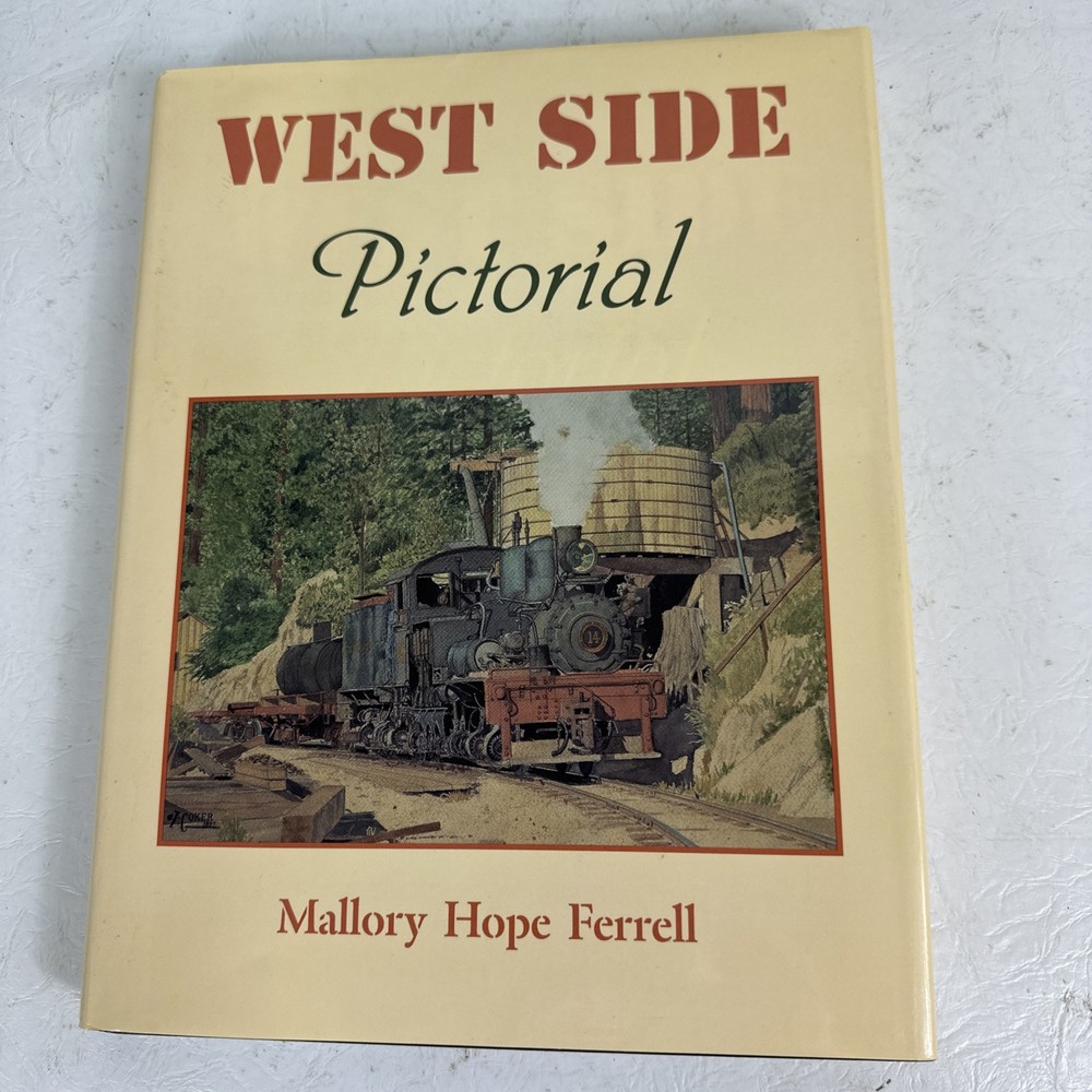 West Side Pictorial by Ferrell Hardback W/dustjacket. 1st Edition Signed RR Book