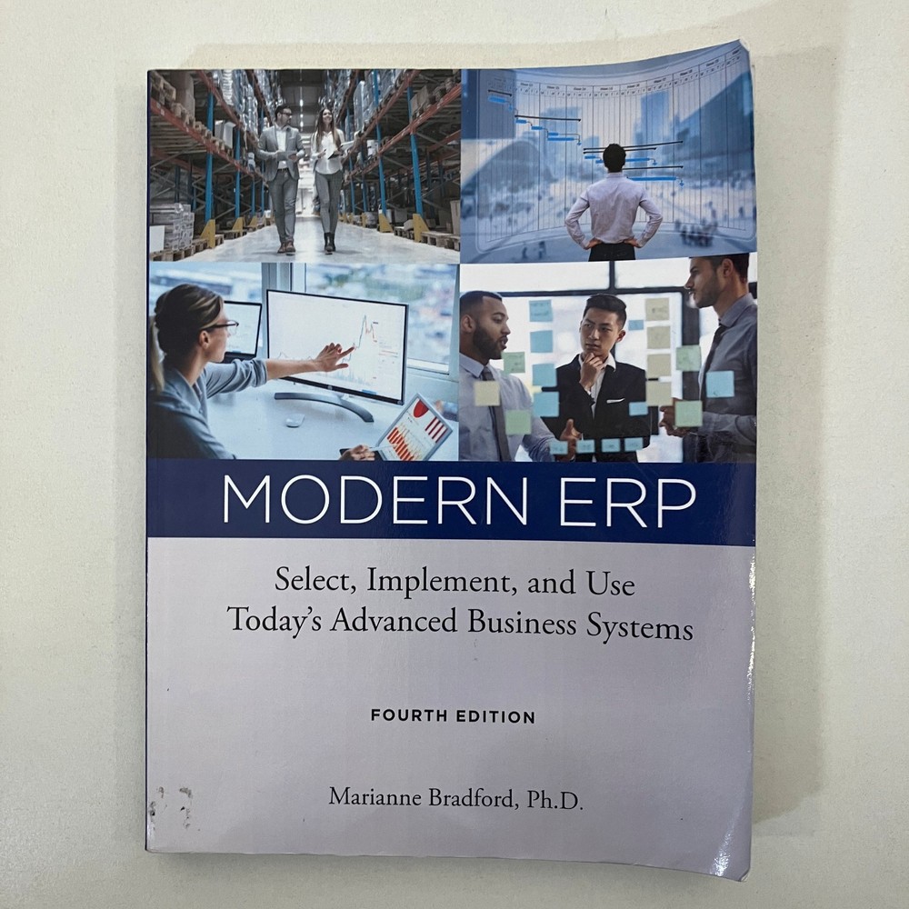 Modern ERP Todays Advanced Business Systems by Marianne Bradford 4th Ed 2020 TPB