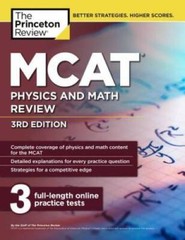 MCAT Physics and Math Review, 3rd Edition (Graduate School Test – VERY GOOD