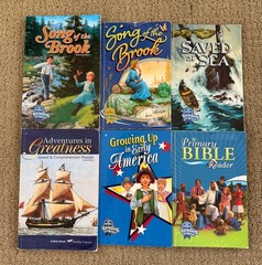 Lot of 6 Miscellaneous Abeka Reading Books 1st-6th Grade