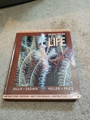 Principles of Life Instructor’s Edition – Hillis Sadava Heller Price
