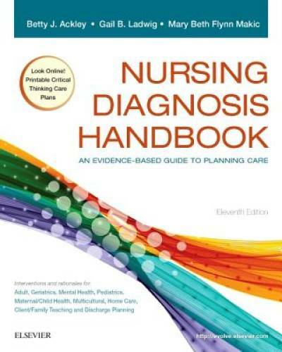 Nursing Diagnosis Handbook: An Evidence-Based Guide to Planning Care, 11e – GOOD