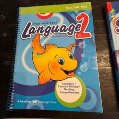Abeka Grade 2 Phonics Reading Spelling Curriculum Language 2 Teacher Key Set