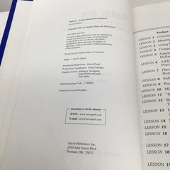 Saxon 65 Math Set 6/5: Textbook Answer Key Test Forms; 2nd Edition; Homeschool
