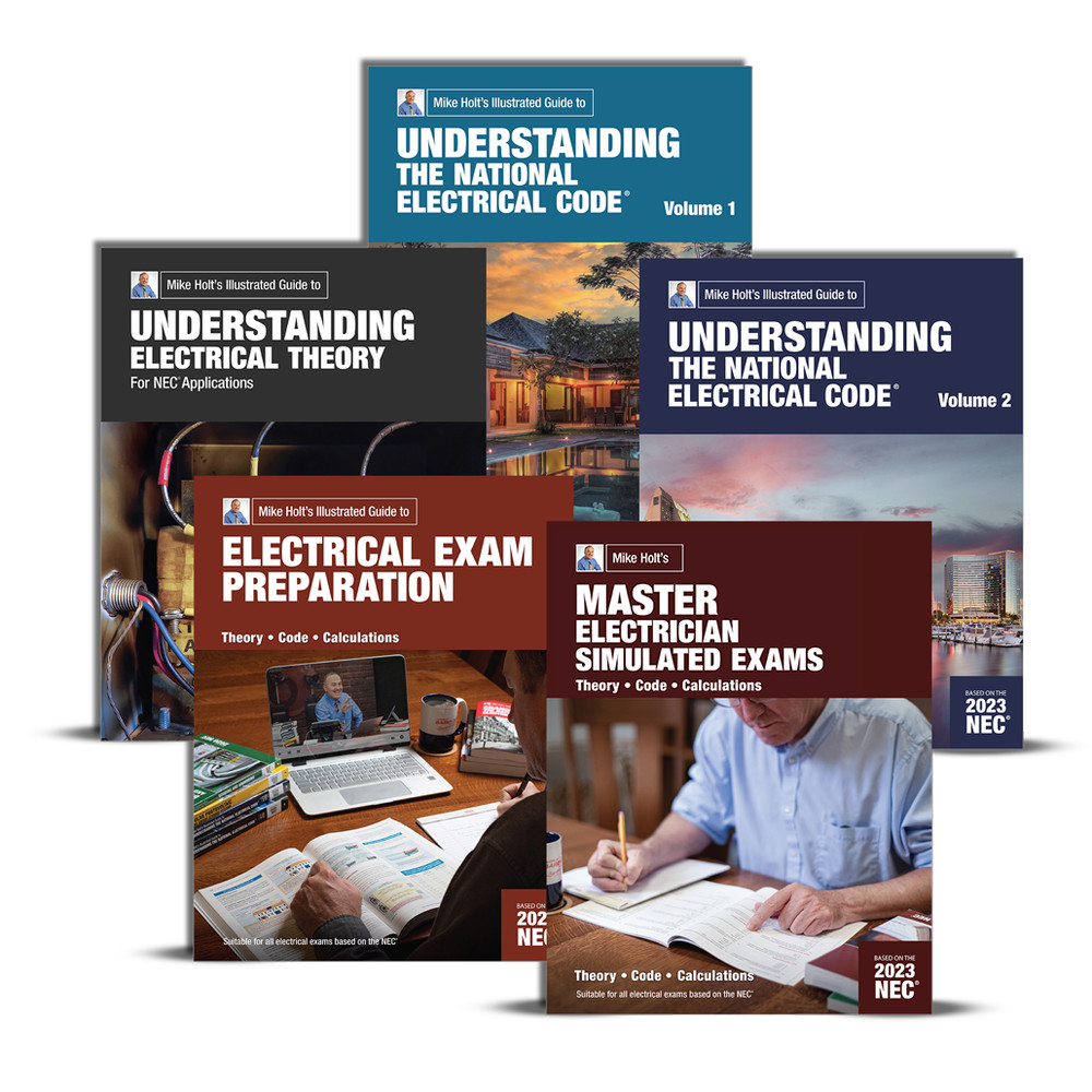 Electrical Exam Prep Master/Contractor Textbooks, 2023 NEC — Mike Holt