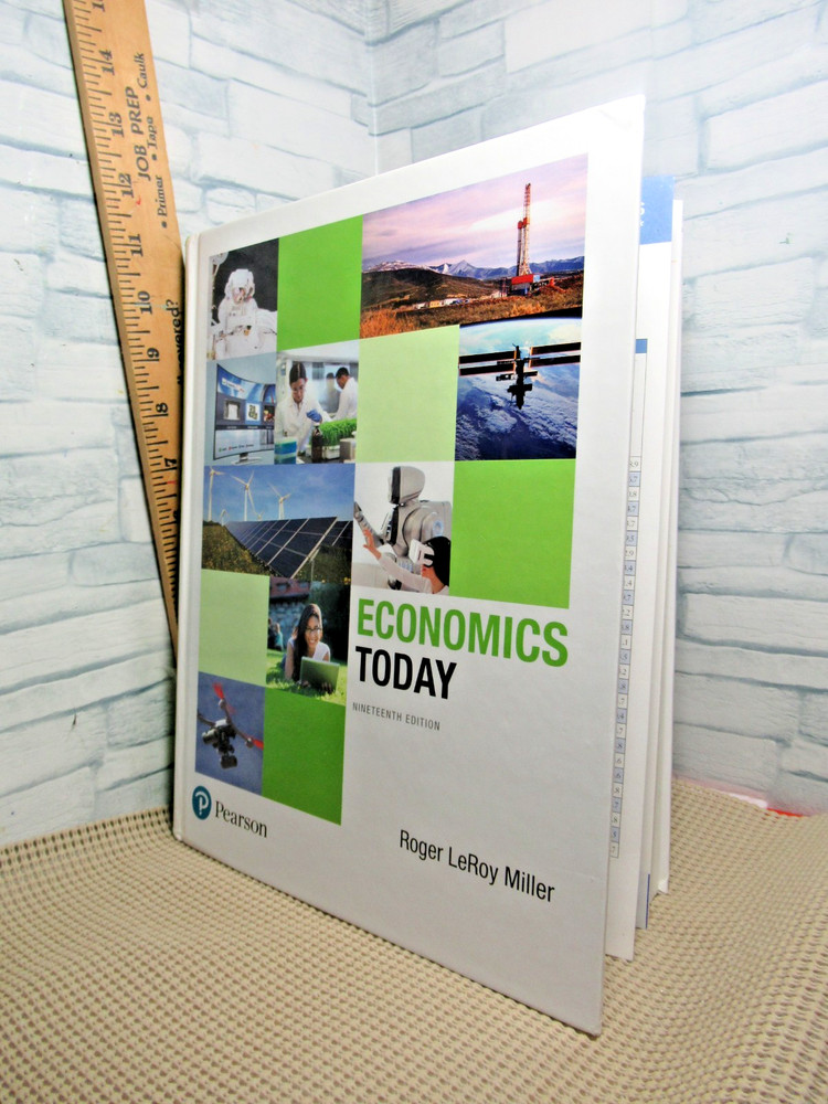 Economics Today / Hardcover / 19th edition / by Roger LeRoy Miller / Person