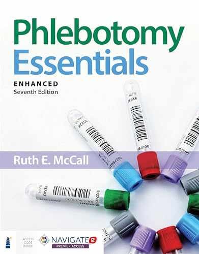 Phlebotomy Essentials, Enhanced – Paperback, by McCall Ruth E. – Very Good z
